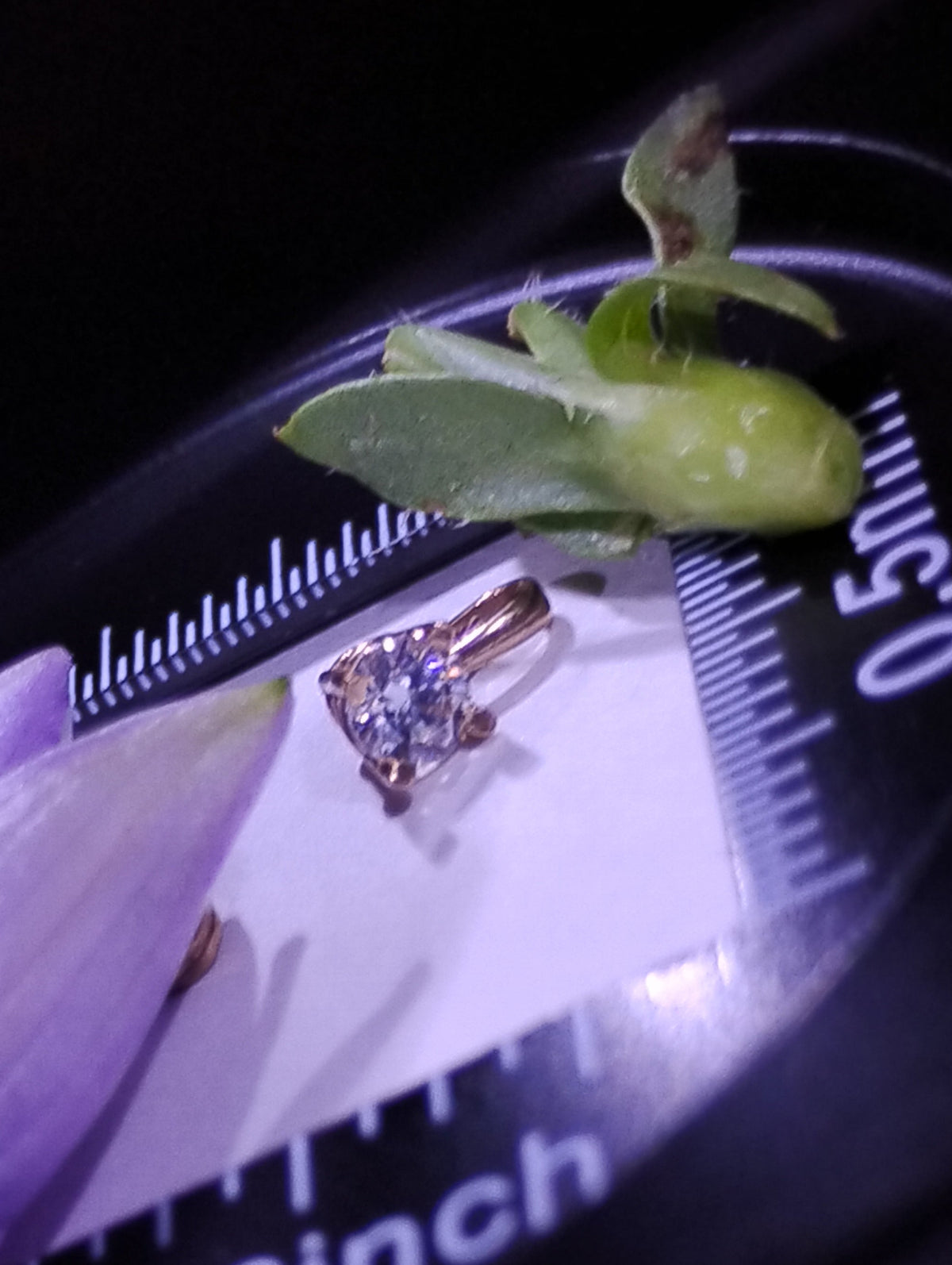 14k solid yellow gold single pendant with 3mm lab moissanite gemstone, fine jewelry from RoughDiamondsByMr.