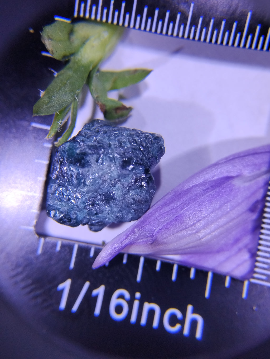Natural blue rough diamond, 6.5 carats, loose gemstone with raw, uncut appearance from My Store 3.