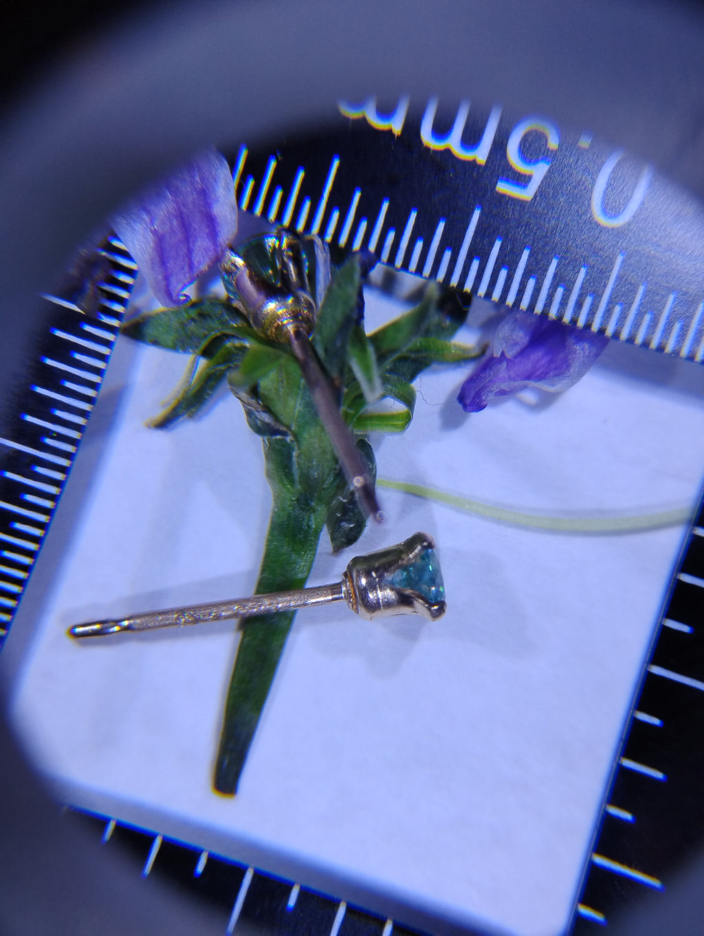 Wholesale 14k Gold Filled Stud Earrings — 3mm Lab Moissanite | 7 Colors | Bulk Pricing