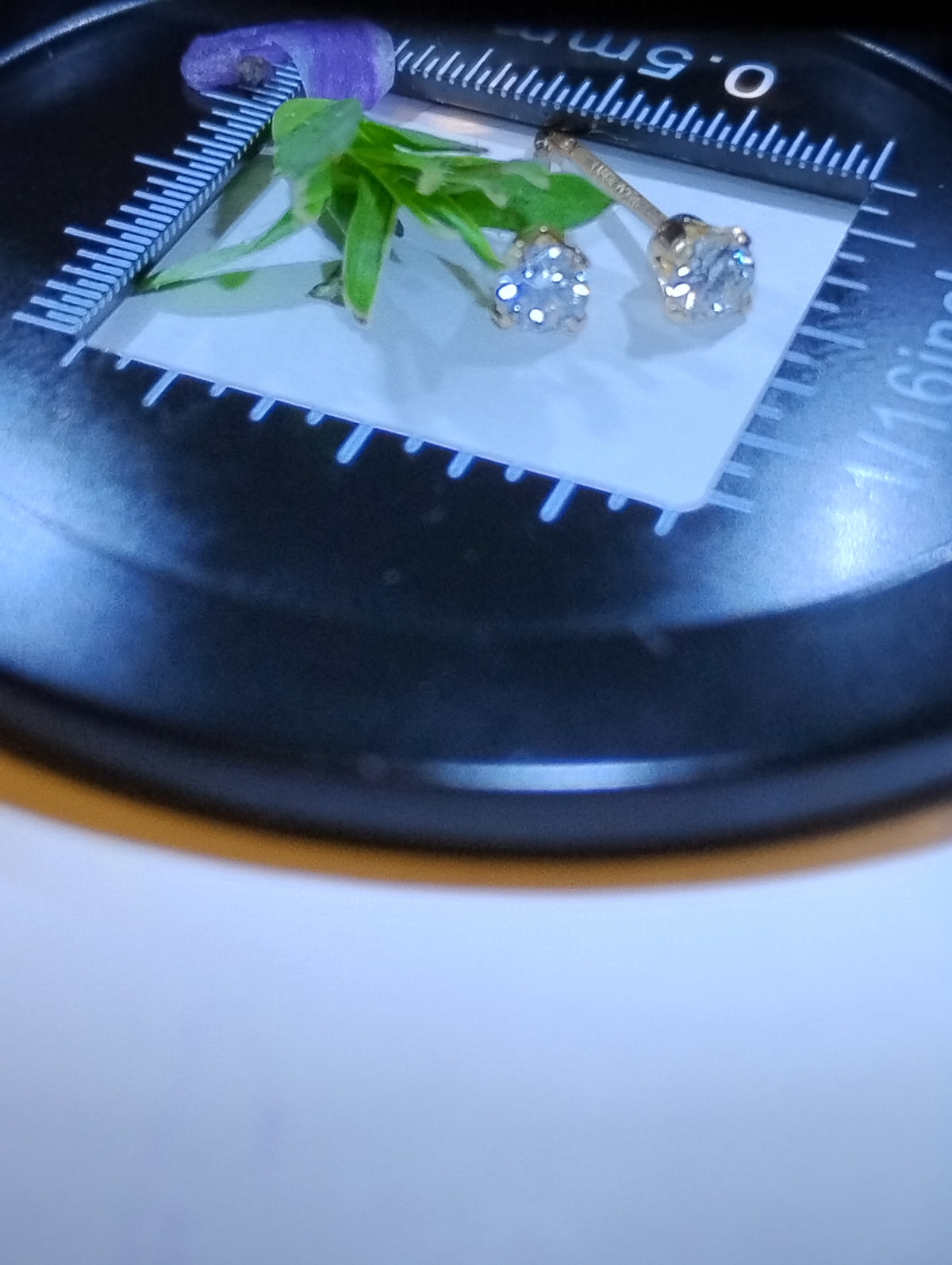 Wholesale 14k Gold Filled Stud Earrings — 3mm Lab Moissanite | 7 Colors | Bulk Pricing